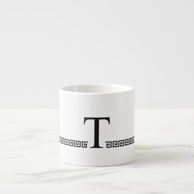 griechischer Anfang Espressotasse (Vorderseite)