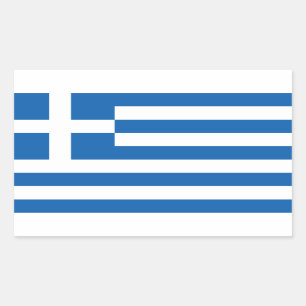 Griechischer Aufkleber für die Flagge