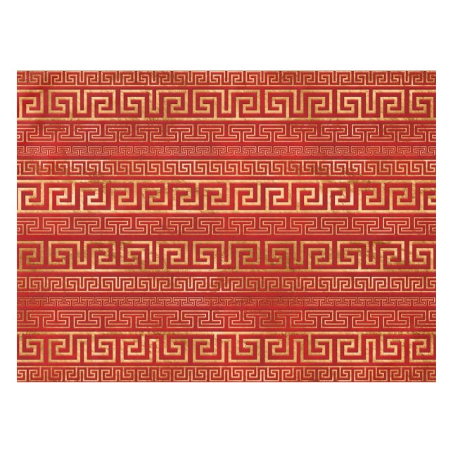 Griechischer Bürgermeister - griechischer Schlüsse Tischdecke (Vorderseite (Horizontal))