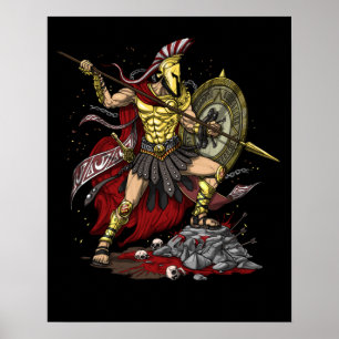 Griechischer Gott Ares Poster