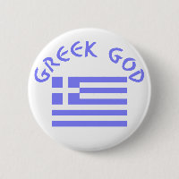 Griechischer Gott Flagge Griechenlands