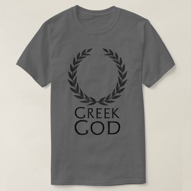 Griechischer GottAntike und klassische griechische T-Shirt (Design vorne)