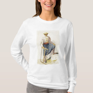 Griechischer Holzfäller, am 13. Juni 1856 (Stift, T-Shirt