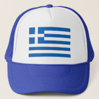 Griechischer LKW-Hut | Oberteil mit griechischen F