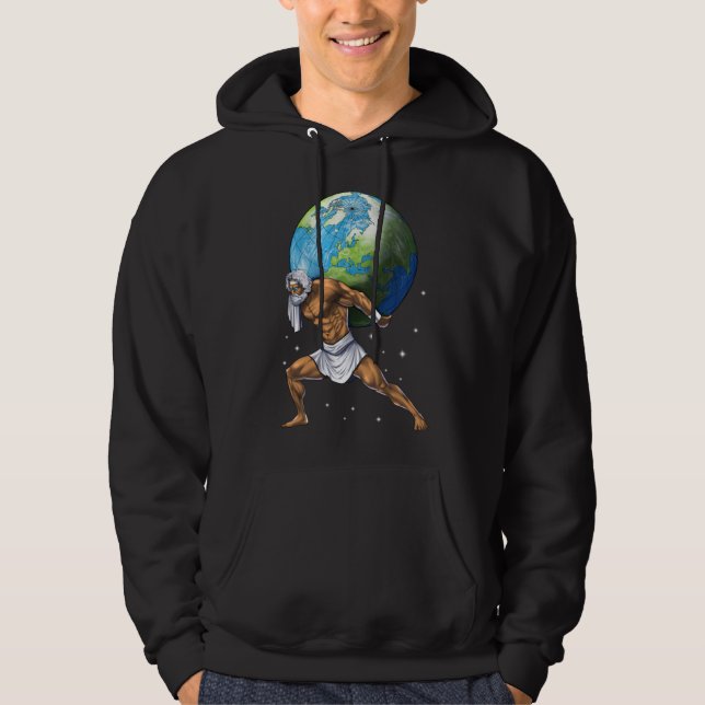 Griechischer Mythologie, Gott Atlas Hoodie (Vorderseite)