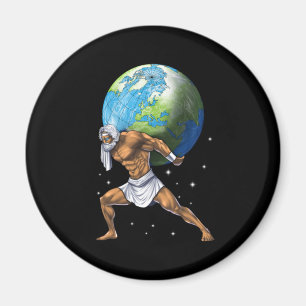 Griechischer Mythologie, Gott Atlas Magnet