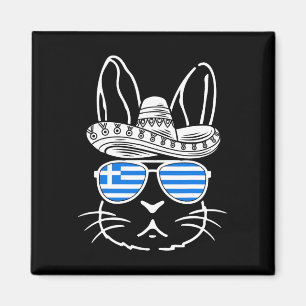Griechischer Osterhase Cinco De Mayo Familienspiel Magnet