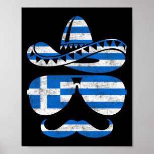 Griechischer Ostersalon Cinco De Mayo Mexiko Kinde Poster