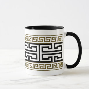Griechischer Schlüssel Tasse