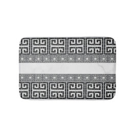 Griechischer schwarzer Marmor Badematte