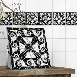 Griechischer schwarzer Marmor Fliese