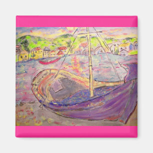 griechischer Sonnenuntergang Magnet