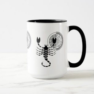 Griechischer Stil Scorpio Skorpion Zodiac Chart Tasse