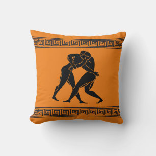 Griechischer Wrestling Athleten Kissen