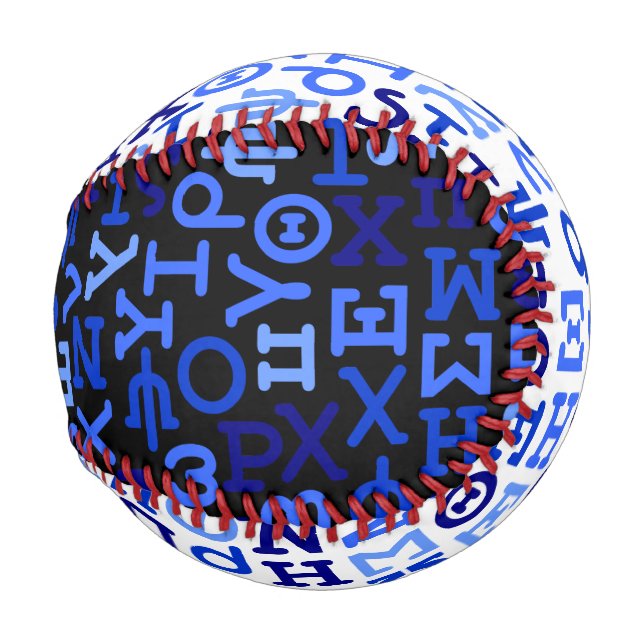 Griechisches Alphabet Baseball (Rückseite Links)