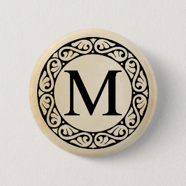Griechisches Alphabet-Buchstabe MU Button
