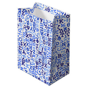 Griechisches Alphabet Mittlere Geschenktüte