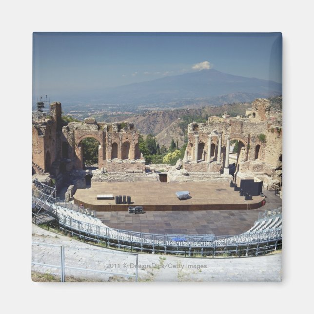 Griechisches Amphitheater 3 Magnet (Vorne)
