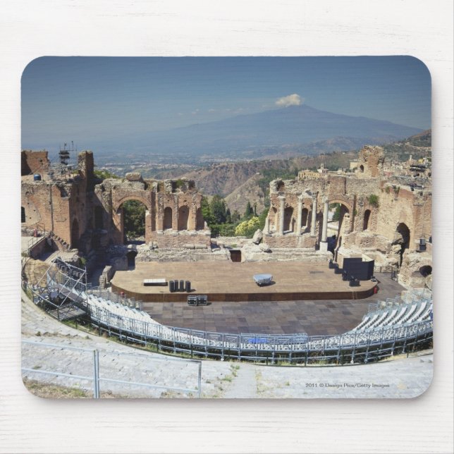 Griechisches Amphitheater 3 Mousepad (Vorne)