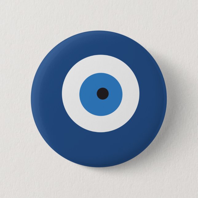 Griechisches Auge Button (Vorderseite)