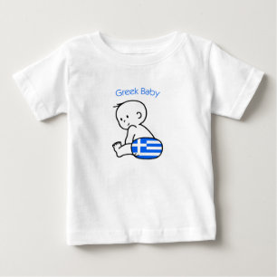 Griechisches Baby Baby T-shirt
