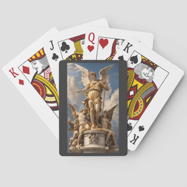 Griechisches Barock Spielkarten (Rückseite)