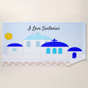 Griechisches Design Fügen Sie Ihre Lieblingsgriech Strandtuch