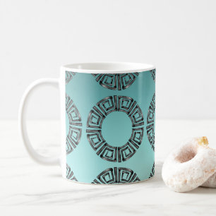Griechisches Design Kaffeetasse