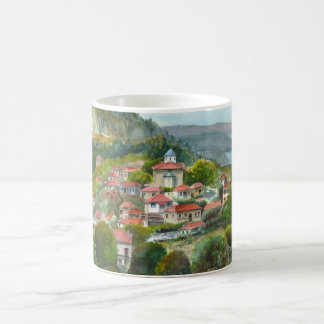 Griechisches Dorf in Evrytania Kaffeetasse