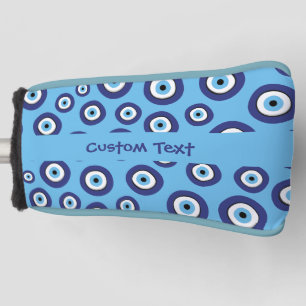 Griechisches Evil Eye Muster Golf Headcover