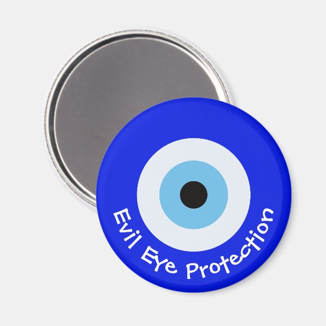 Griechisches Evil Magnet (Vorderseite/Rückseite)