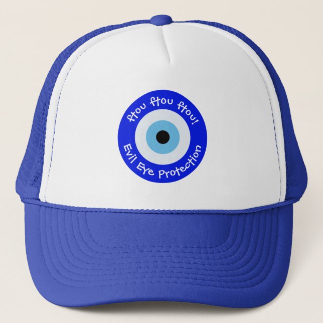 Griechisches Evil Truckerkappe (Vorderseite)