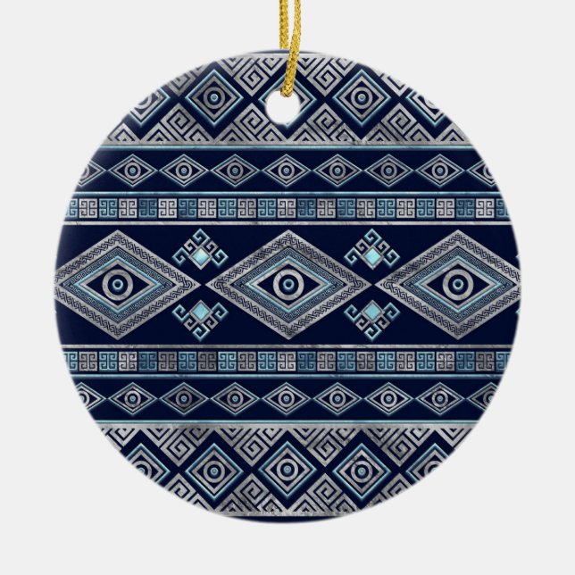 Griechisches Eye und Meander Key Ornament (Vorne)