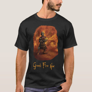 Griechisches Feuer jetzt T-Shirt