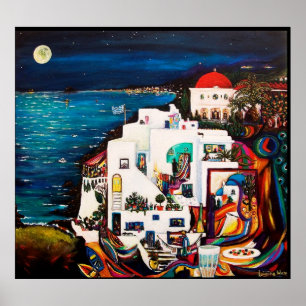 Griechisches Insel-Traum-Plakat Poster