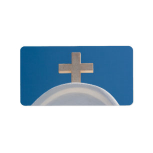 Griechisches Kreuz Adressaufkleber