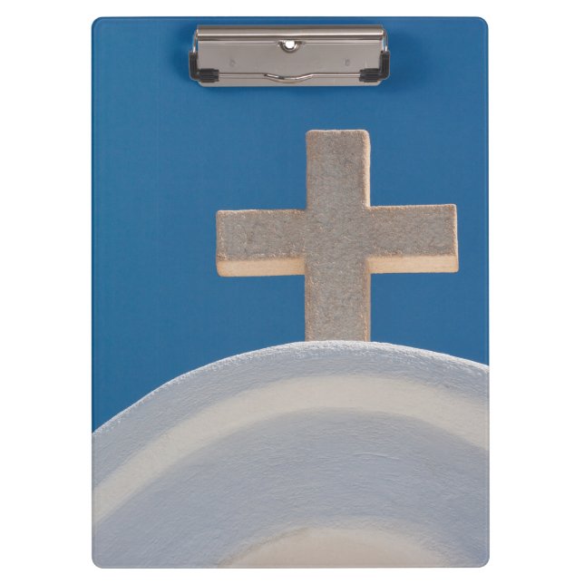 Griechisches Kreuz Klemmbrett (Vorderseite)
