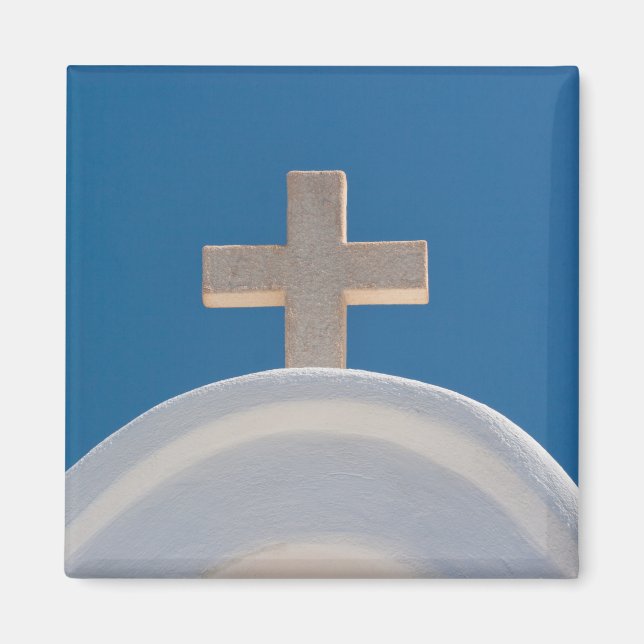 Griechisches Kreuz Magnet (Vorne)