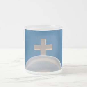 Griechisches Kreuz Mattglastasse
