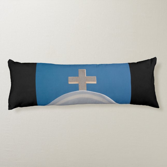 Griechisches Kreuz Seitenschläferkissen (Rückseite)
