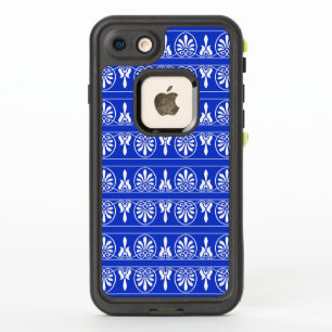 Griechisches Mittelmeer-Muster Blau