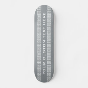Griechisches Muster für benutzerdefinierte Skatebo Skateboard