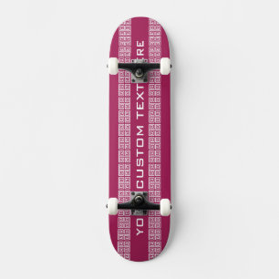 Griechisches Muster für benutzerdefinierte Skatebo Skateboard