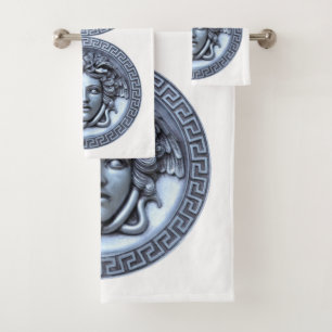 Griechisches Revival Medusa Badetuch Set