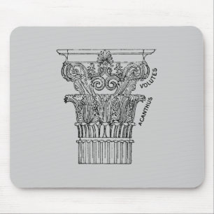 Griechisches Säulen-Mauspad Mousepad