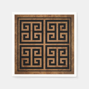 Griechisches Schlüsselmuster Serviette