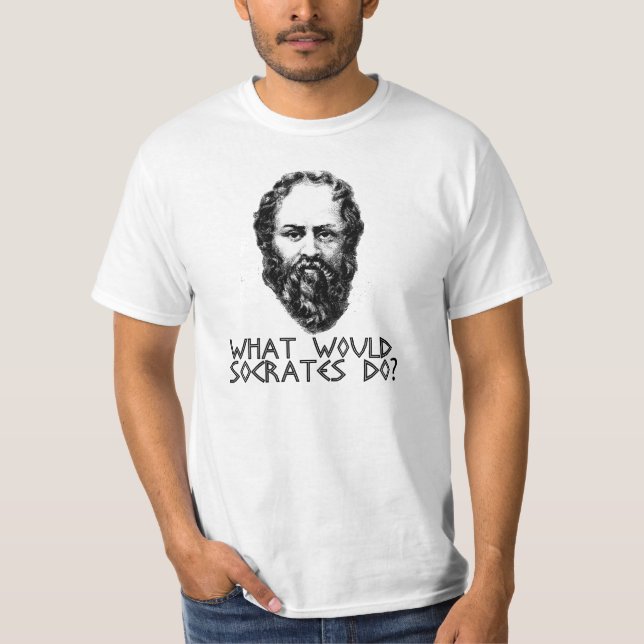 griechisches Strenget-shirt SOCRATES T-Shirt (Vorderseite)