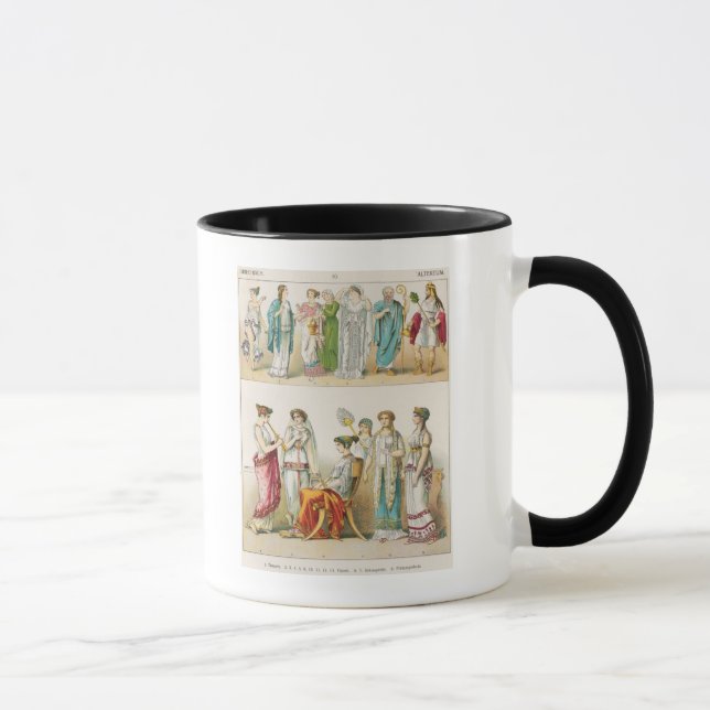 Griechisches Theaterkleid Tasse (Rechts)