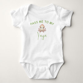 Griechisches Yaya Baby-Shirt Baby Strampler