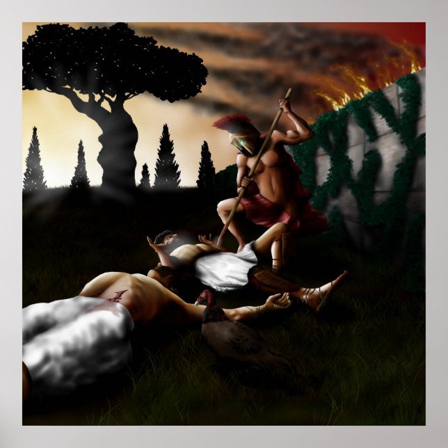 GriechischGods-Ares Poster (Vorne)